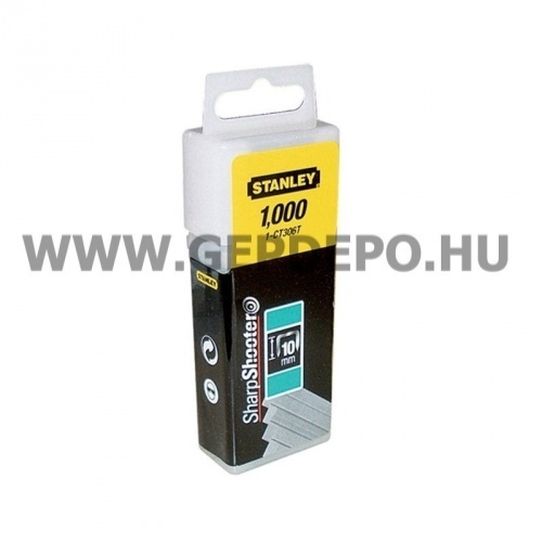 Stanley tűzőkapocs "CT" 12mm 1000db
