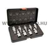Neo 55mm-es torx bitbehajtó készlet 1/2" 9 részes