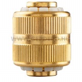 NEO Tömlőtoldó csatlakozó 3/4", réz