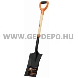 Truper kerti ásó 75cm acél fejjel