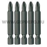 Makita standard bit PZ1x50 mm - 5 db