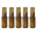 Makita Titánium lapos bit 4x25mm (5db/csomag)