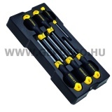 Stanley CushionGrip torx csavarhúzó készlet - 6 részes, Transmodule tálcában