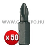 Makita standard bit PH2x25 mm - 50 db
