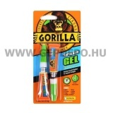 Gorilla Super Glue Gél  pillanatragasztó  2x3g