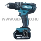 Makita DHP482RTJ akkus ütvefúró-csavarbehajtó MAKPAC kofferben