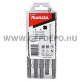 Makita SDS-Plus 4 Plus fúrószár készlet 5 részes