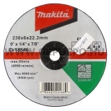 Makita tisztítótárcsa kőhöz 230x6,0mm
