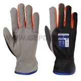 Portwest A280 - Wintershield kesztyű Fekete/Narancs "M"