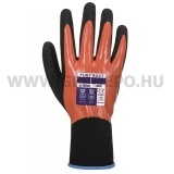 Portwest AP30 Dermi Pro védőkesztyű, fekete/narancs - M/8