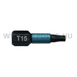 Makita impact BLACK csavarbehajtó bit T15 25mm