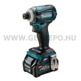 Makita TD001GM201 akkus ütvecsavarbehajtó MakPac kofferban 40V max XGT