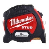 Milwaukee STUD GEN II mágneses mérőszalag 8 m x 33 mm