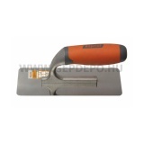 Kapriol acélsimító inox 80x200mm/0,6mm lekerekített