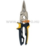 Fiskars PowerGear™ Aviation lemezvágó olló, egyenes