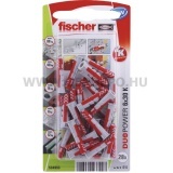 Fischer DUOPOWER műanyag dübel 6X30 K