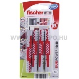 Fischer DUOPOWER műanyag dübel 10x80 K