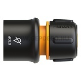Fiskars Tömlő gyorscsatlakozó, 13-15 mm (1/2-5/8”) STOP