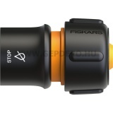 Fiskars Tömlő-gyorscsatlakozó, 19 mm (3/4”) STOP LB (min 30)