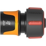Fiskars Tömlő-gyorscsatlakozó, 19 mm (3/4) STOP