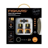 Fiskars Locsolótömlő szett, premium 15m 9mm