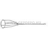 Neo keverőszár gipszhez 80x380mm 4 lapátszálas