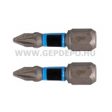 Makita impact PREMIER torziós csavarbehajtó bit PZ1 25mm 2db