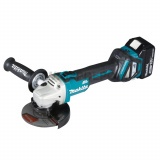 Makita DGA511RTJ akkus sarokcsiszoló 18V LXT BL XPT MakPac kofferben