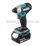 Makita DTD157RTJ ütvecsavarbehajtó 1/4 18V LXT BL XPT