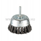 Makita drótkefe csésze fonott 50x6mm 1/4"