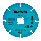 Makita X-LOCK vágótárcsa PVC, Epoxyhoz karbidszemes 125mm