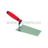 Bautool rozsdamentes kőműveskanál 180 mm - SOFT Német (profi)