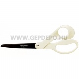 Fiskars Titánium bevonatú, tapadásmentes általános olló, 21 cm  fehér