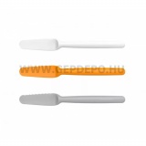 Fiskars Functional Form kenőkés szett 3db műanyag késsel (fehér, sárga, szürke)