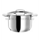 Fiskars All Steel lábas, 3L, fedővel, rozsdamentes acél