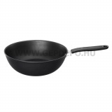 Fiskars Functional Form Wok serpenyő, 28 cm, rozsdamentes acél
