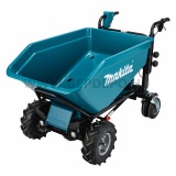 Makita DCU603Z akkus anyagmozgató talicska billencs felépítménnyel 300 kg 2x18V LXT BL XPT
