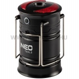 Neo Outdoor COB LED 3XAA elemes összecsukható Kempinglámpa 200 Lumen