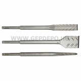 Makita SDS-PLUS vésőkészlet (3db: B-64238, B-64244, E-20177)