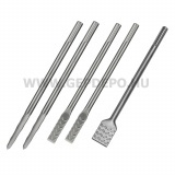Makita SDS-MAX önélezős véső csomag (2 spicc+2 lapos+1 széles)