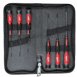 Milwaukee precíziós torx csavarhúzó készlet - 6 részes (T), tokban