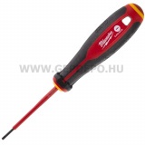 Milwaukee szigetelt csavarhúzó Tri-Lobe markolattal - SL 0.4 x 2.5 x 75 mm
