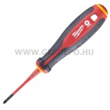 Milwaukee szigetelt csavarhúzó Tri-Lobe markolattal - PZ0 x 60 mm