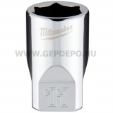 Milwaukee 1/4" Dugókulcsbetét rövid, 11 mm