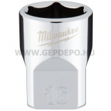 Milwaukee 3/8" Dugókulcsbetét rövid, 16 mm