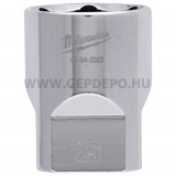 Milwaukee 1/2" Dugókulcsbetét rövid, 25 mm