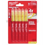 Milwaukee Inkzall szövegkiemelő filc készlet - 5 db-os, sárga