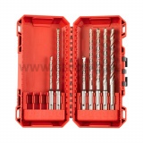 Milwaukee SDS-Plus 2-élű kőzetfúrószár készlet - 7 részes