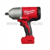 Milwaukee M18 BLHIWF12-0X akkus szénkefe nélküli 1/2" nagy nyomatékú ütvecsavarozó, kofferben