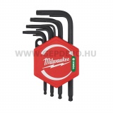 Milwaukee torx kompakt L-alakú kulcskészlet - 9 részes (T8-T40)